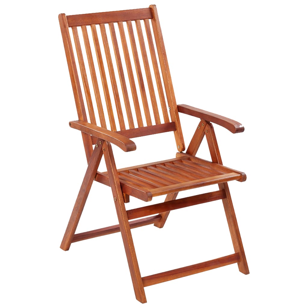 Tuinstoelen 6 st inklapbaar massief acaciahout