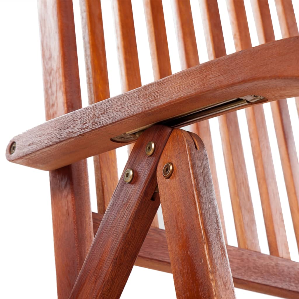 Tuinstoelen 6 st inklapbaar massief acaciahout