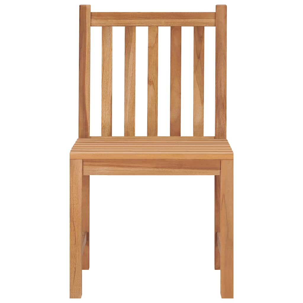 Tuinstoelen 8 st met kussens massief teakhout